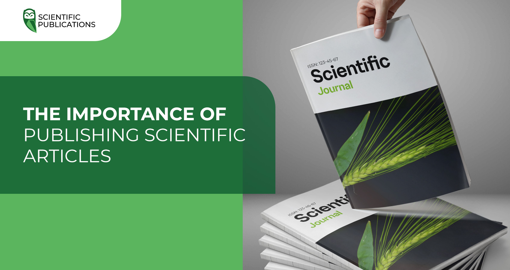 The importance of publishing scientific articles