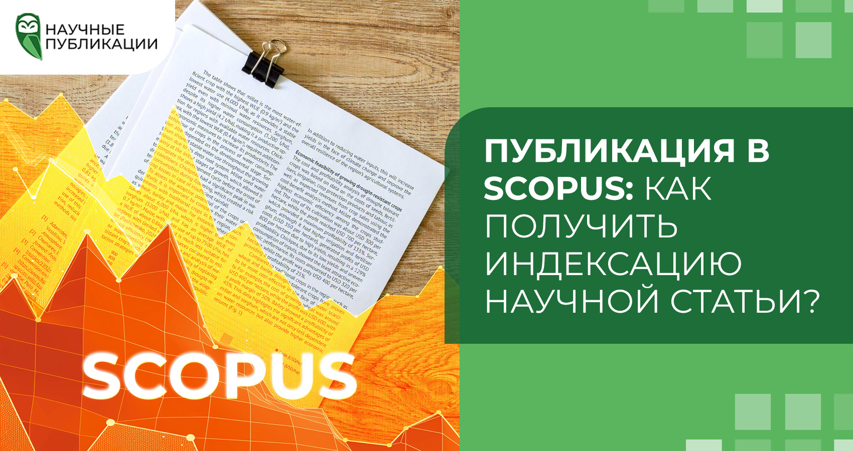 Публикация в Scopus: как получить индексацию научной статьи?