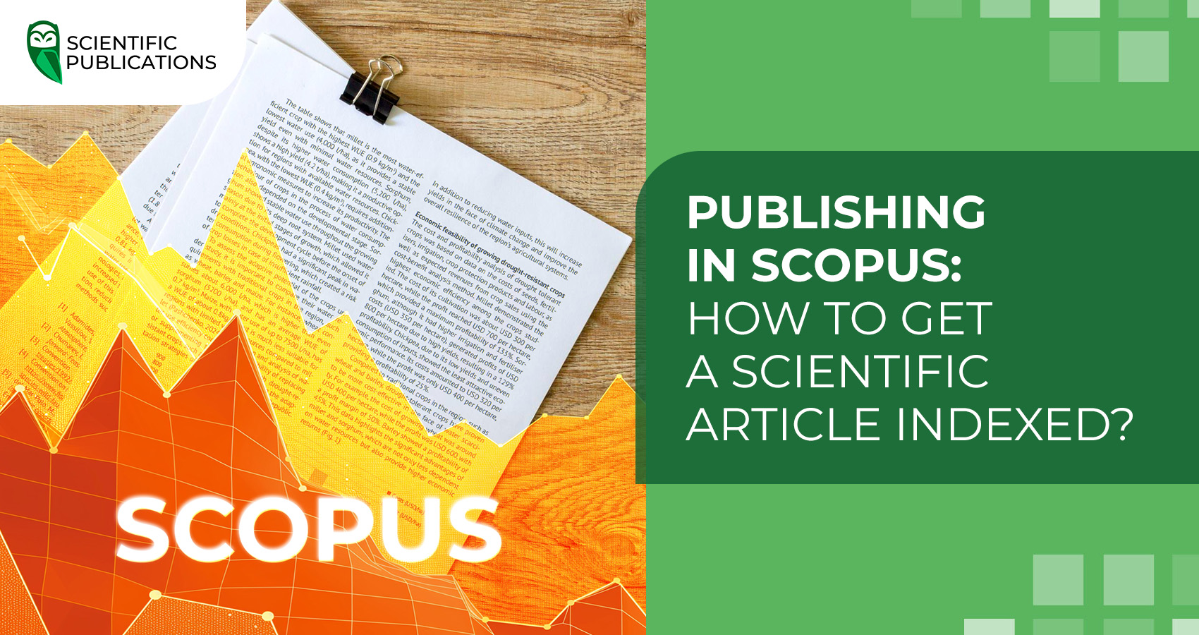 Publishing in Scopus: how to get a scientific article indexed?
