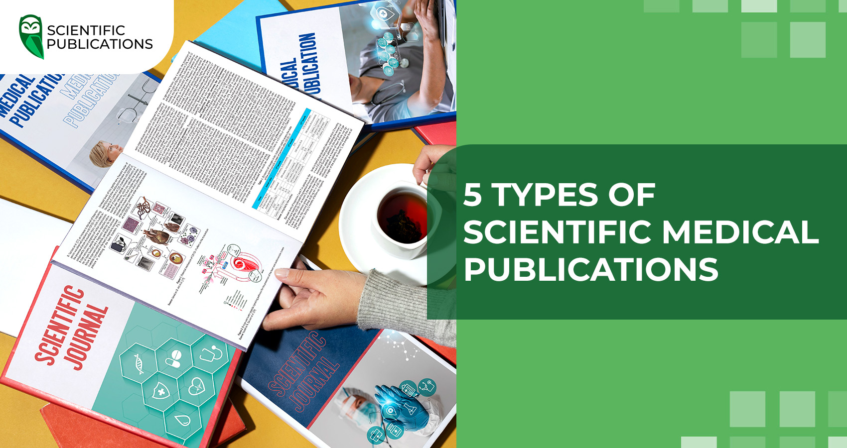 5 types of scientific medical publications