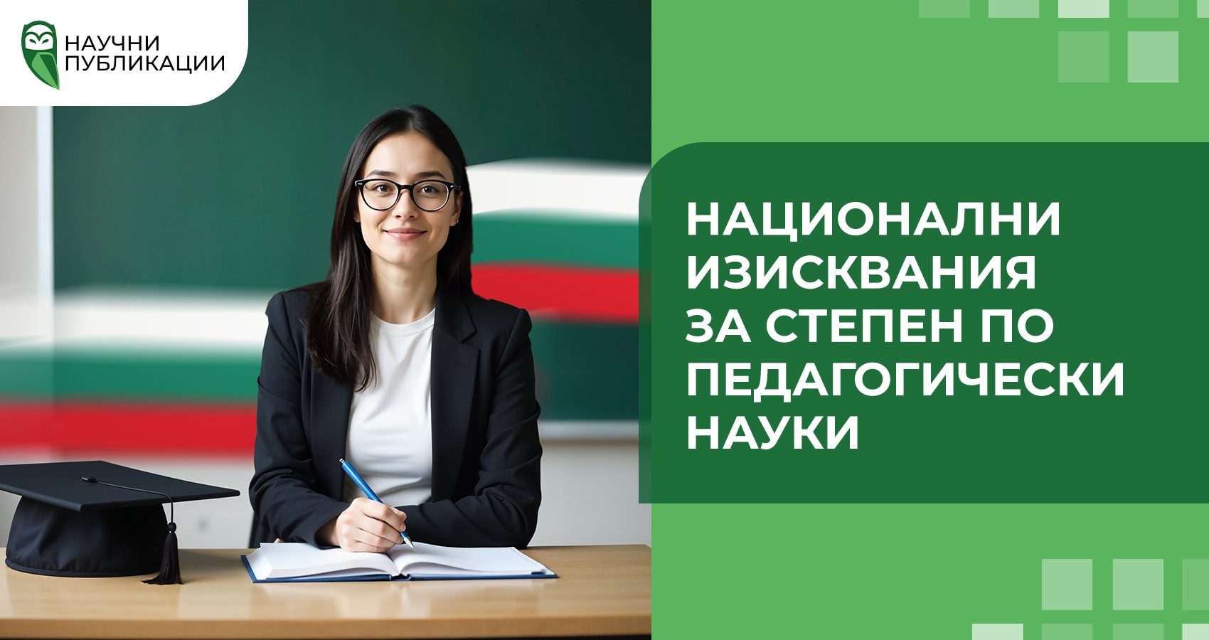 Национални изисквания за степен по педагогически науки