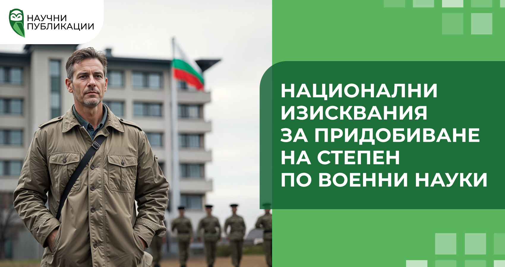 Национални изисквания за придобиване на степен по военни науки