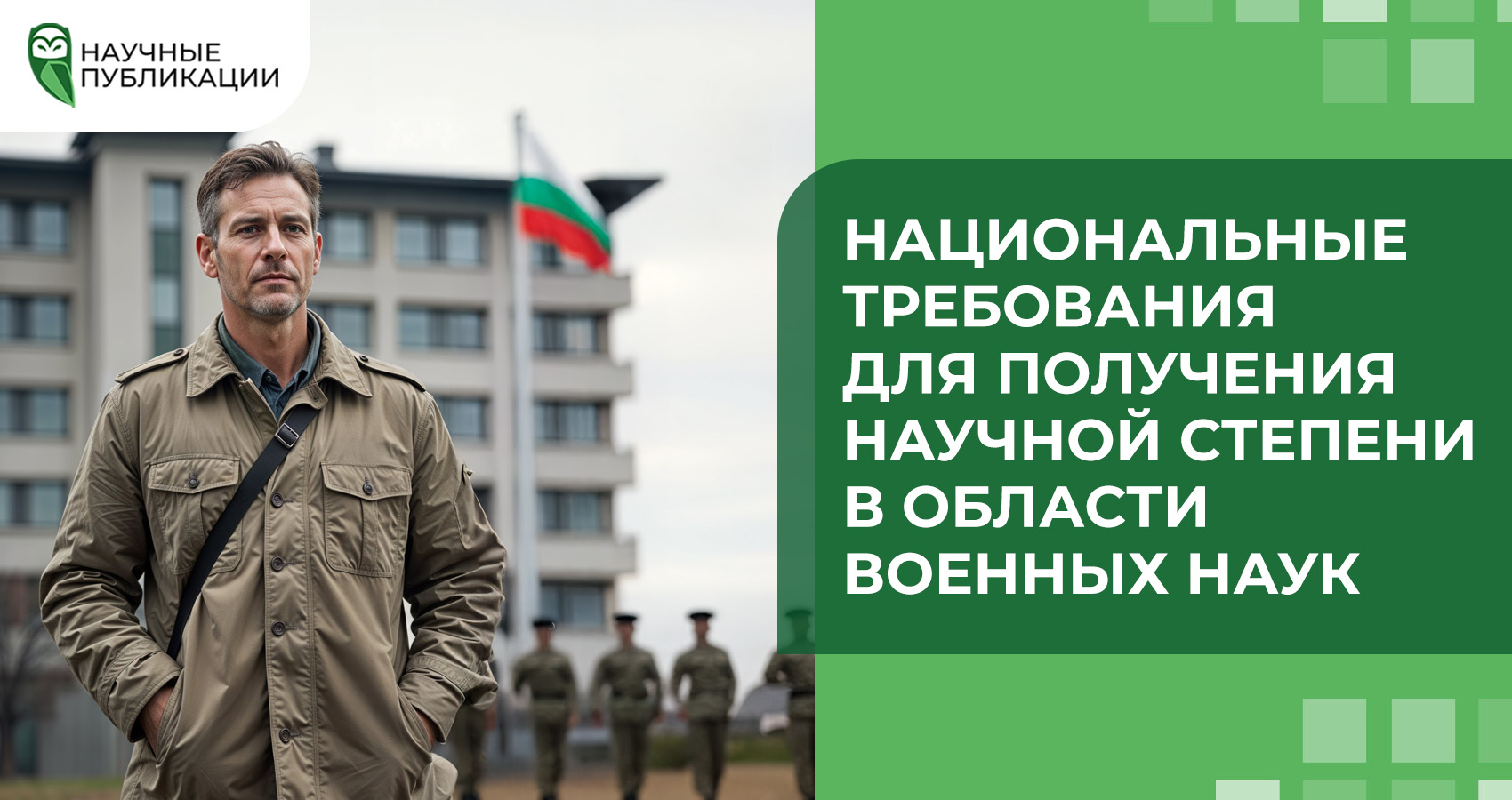 Национальные требования для получения научной степени в области военных наук