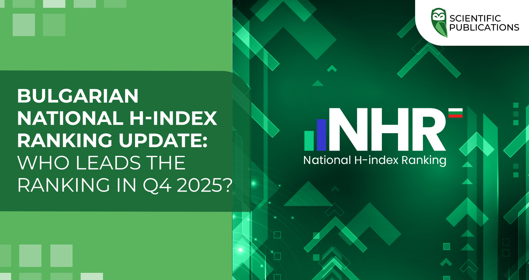 Bulgarian National H-index Ranking update: who leads the ranking in Q4 2025?