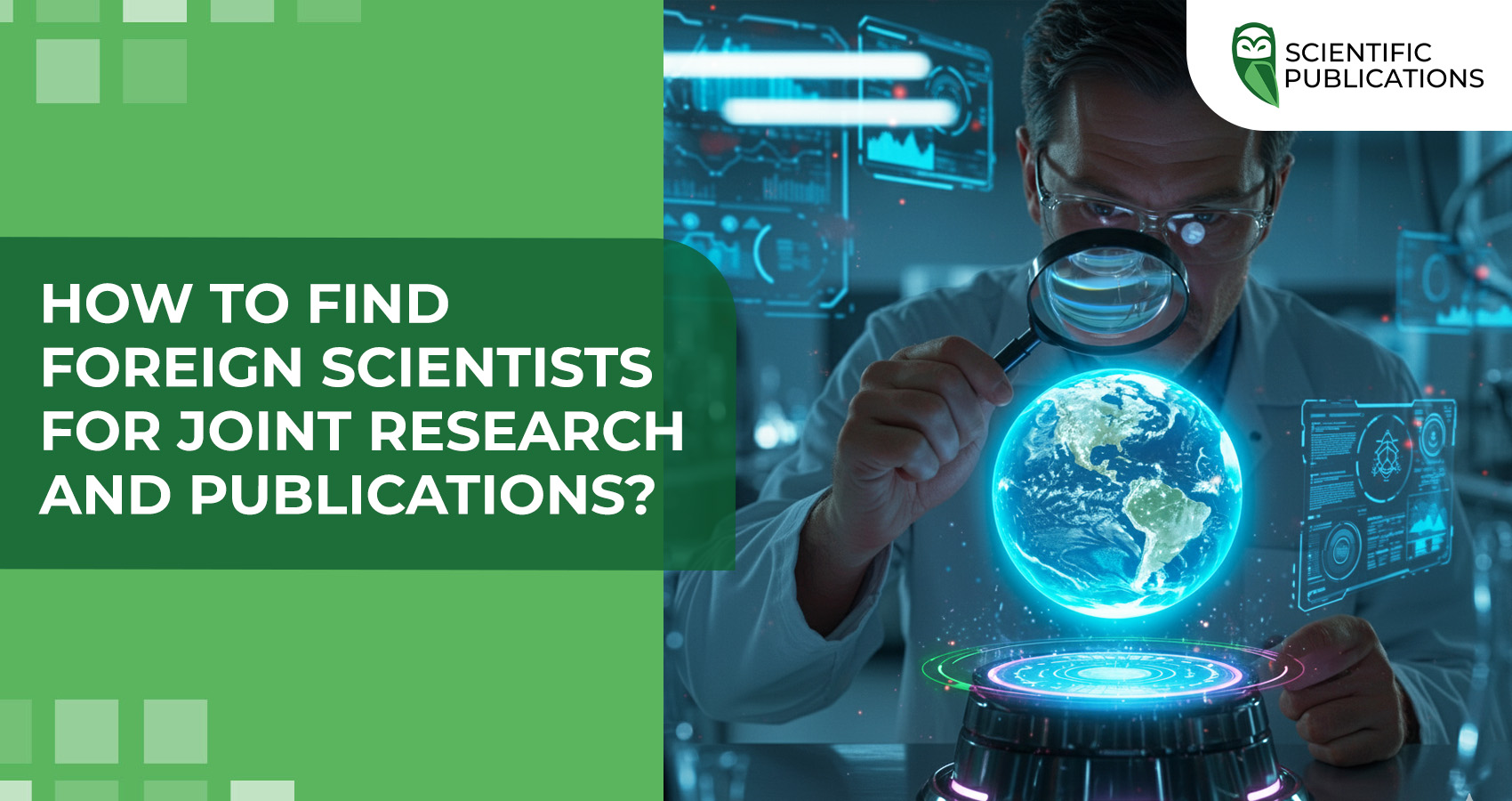 How to find foreign scientists for joint research and publications?