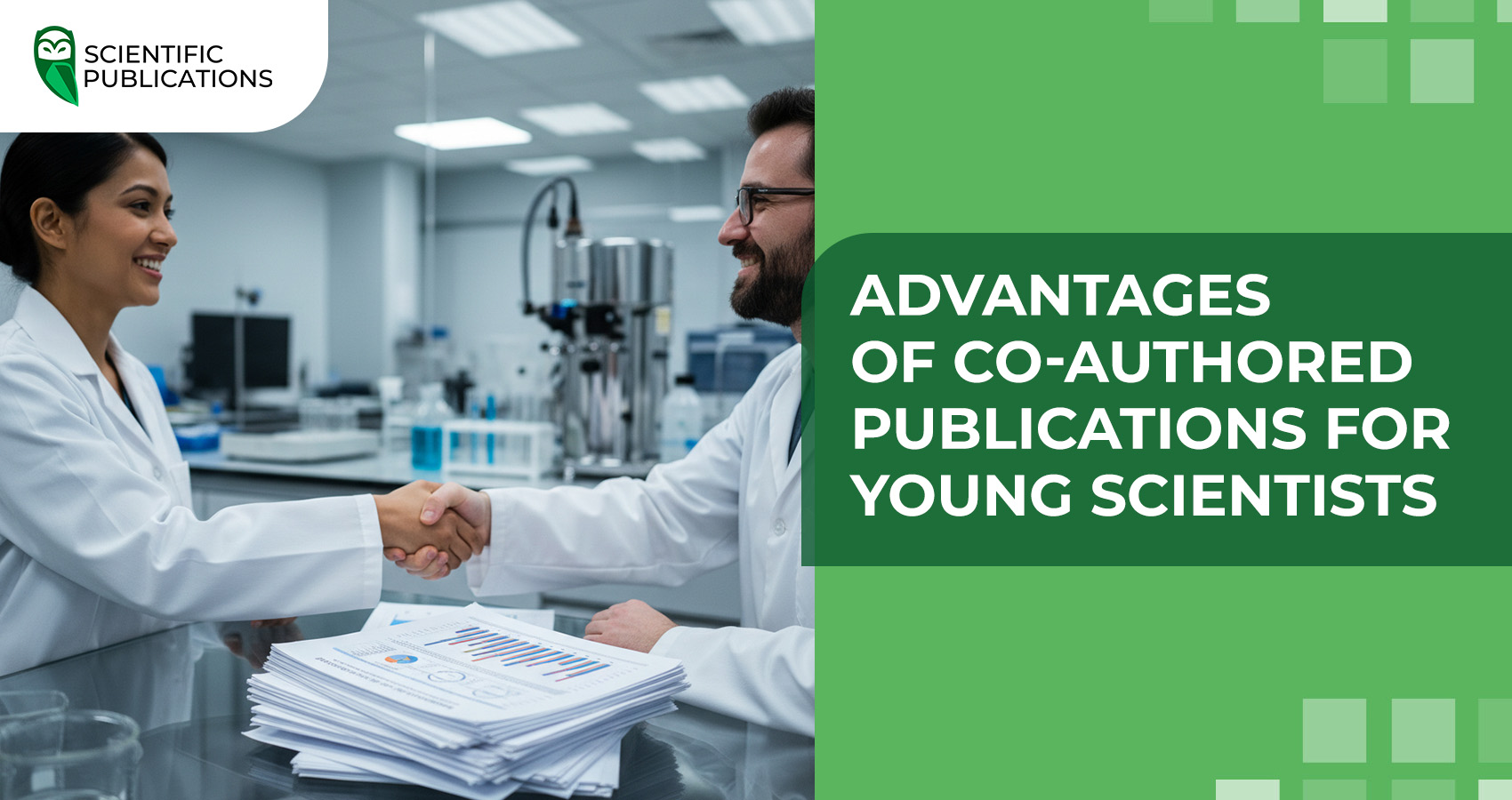 Advantages of co-authored publications for young scientists