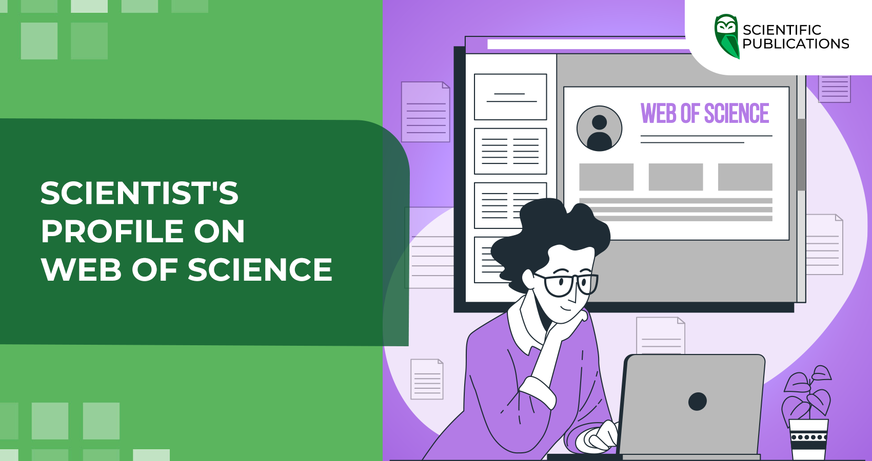 Scientist's profile on Web of Science