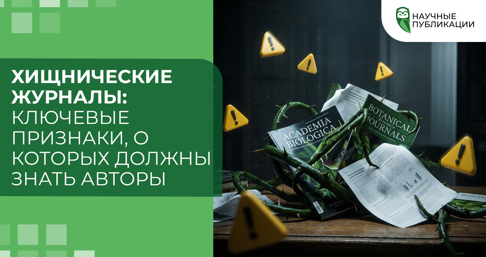 Хищнические журналы: ключевые признаки, о которых должны знать авторы