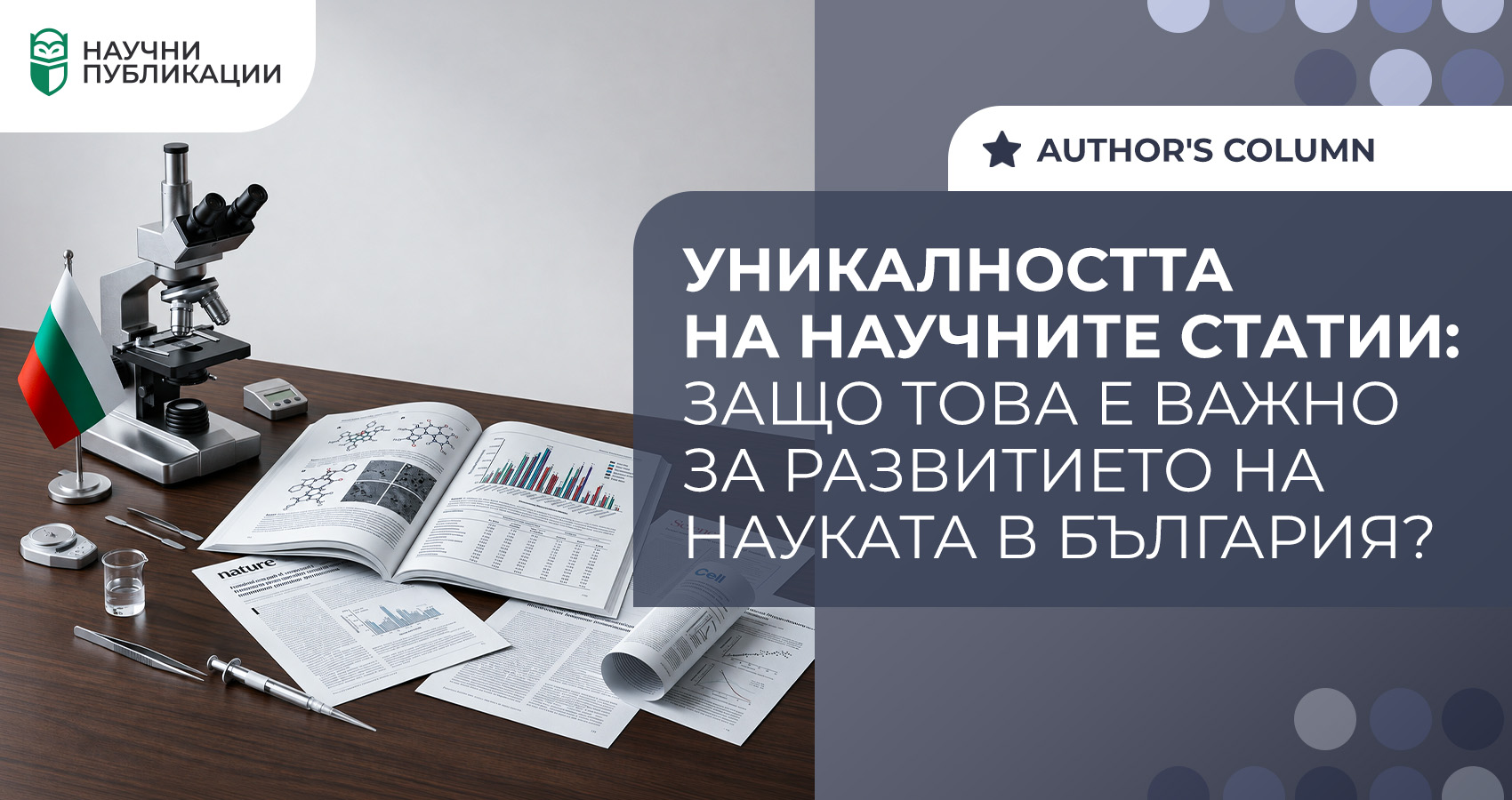 Уникалността на научните статии: защо това е важно за развитието на науката в България?