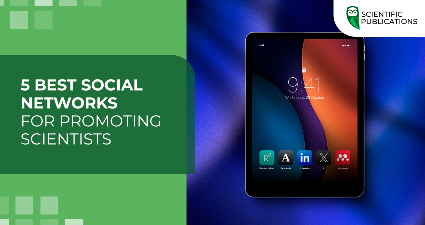 5 best social networks for promoting scientists