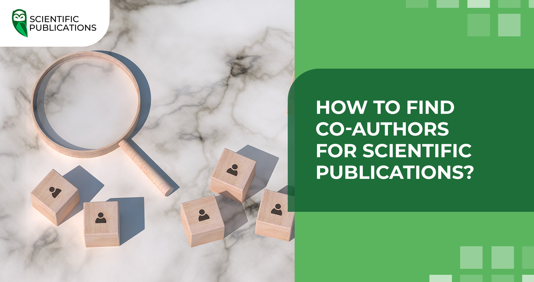 How to find co-authors for scientific publications?
