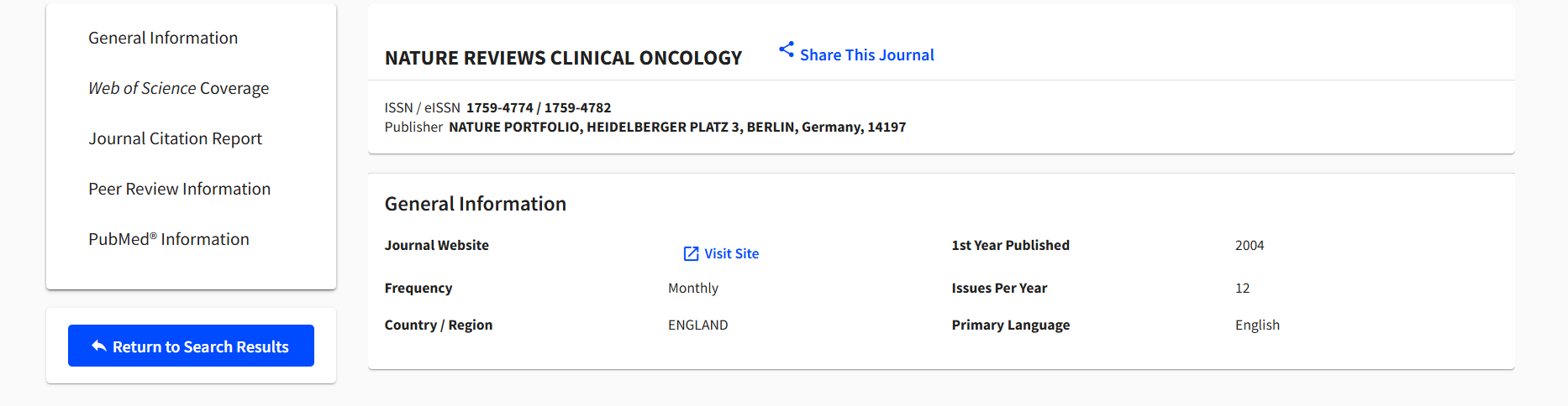 Checking indexing in Scopus and Web of Science