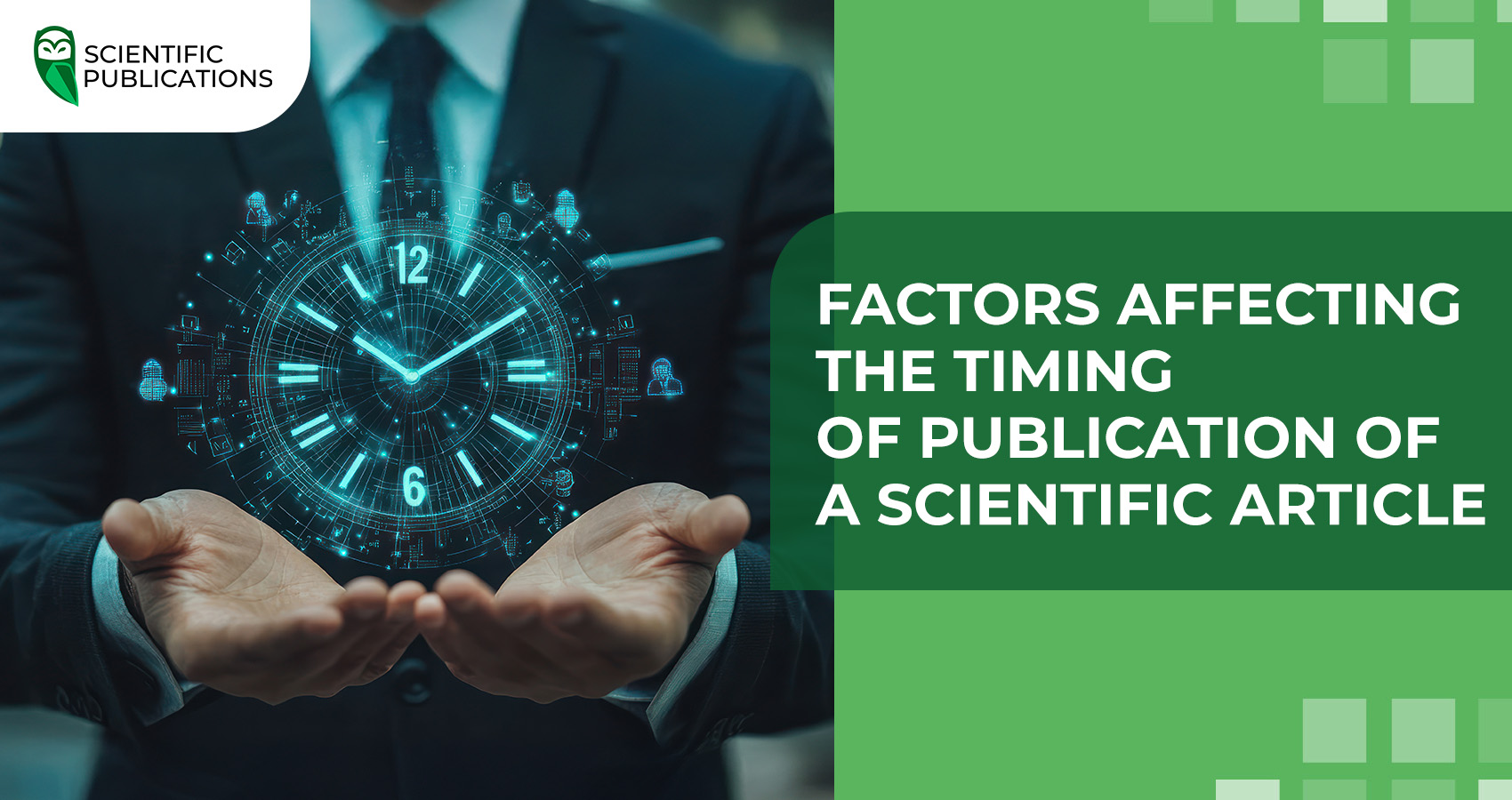 Factors affecting the timing of publication of a scientific article