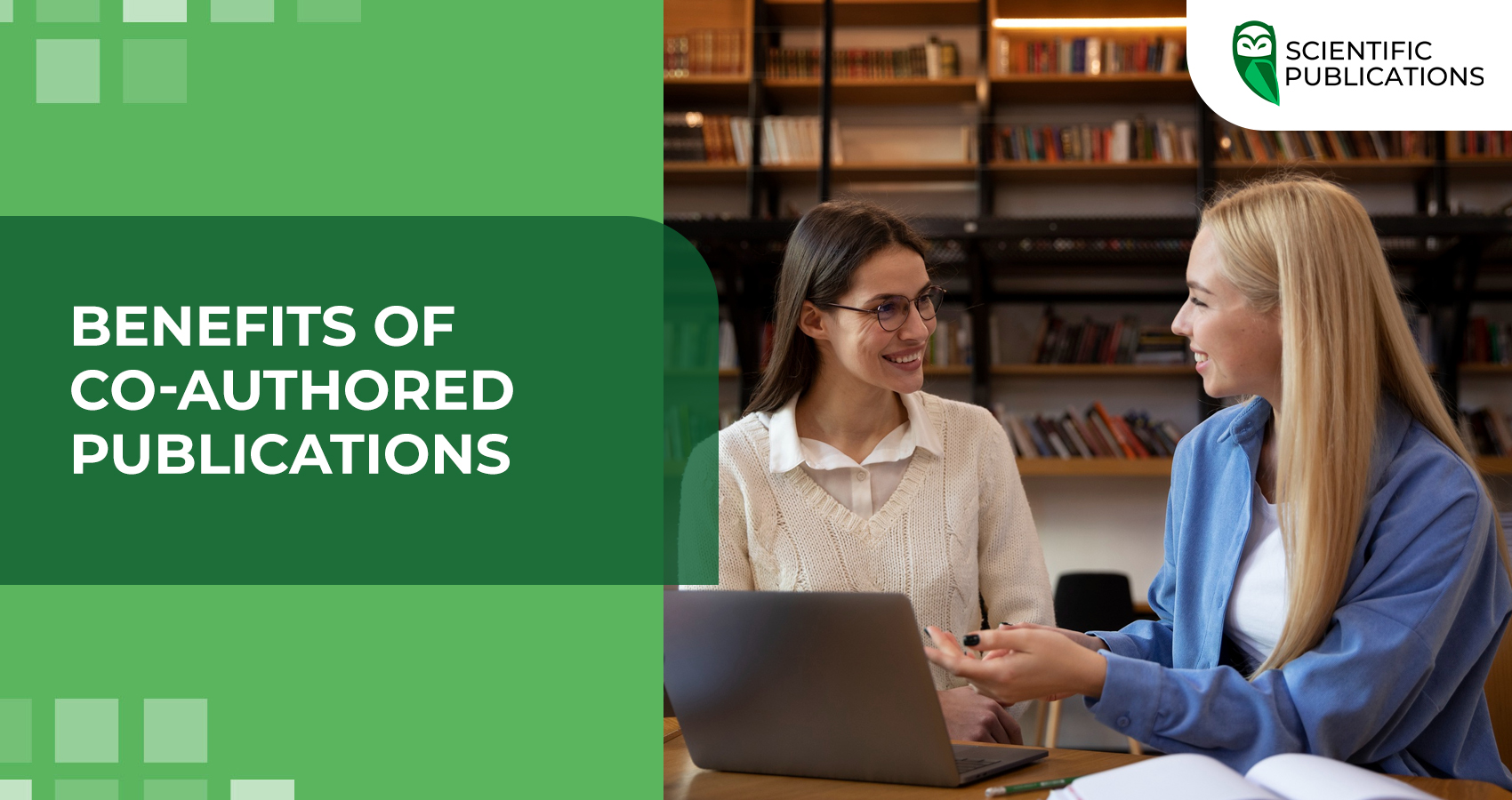 Benefits of co-authored publications