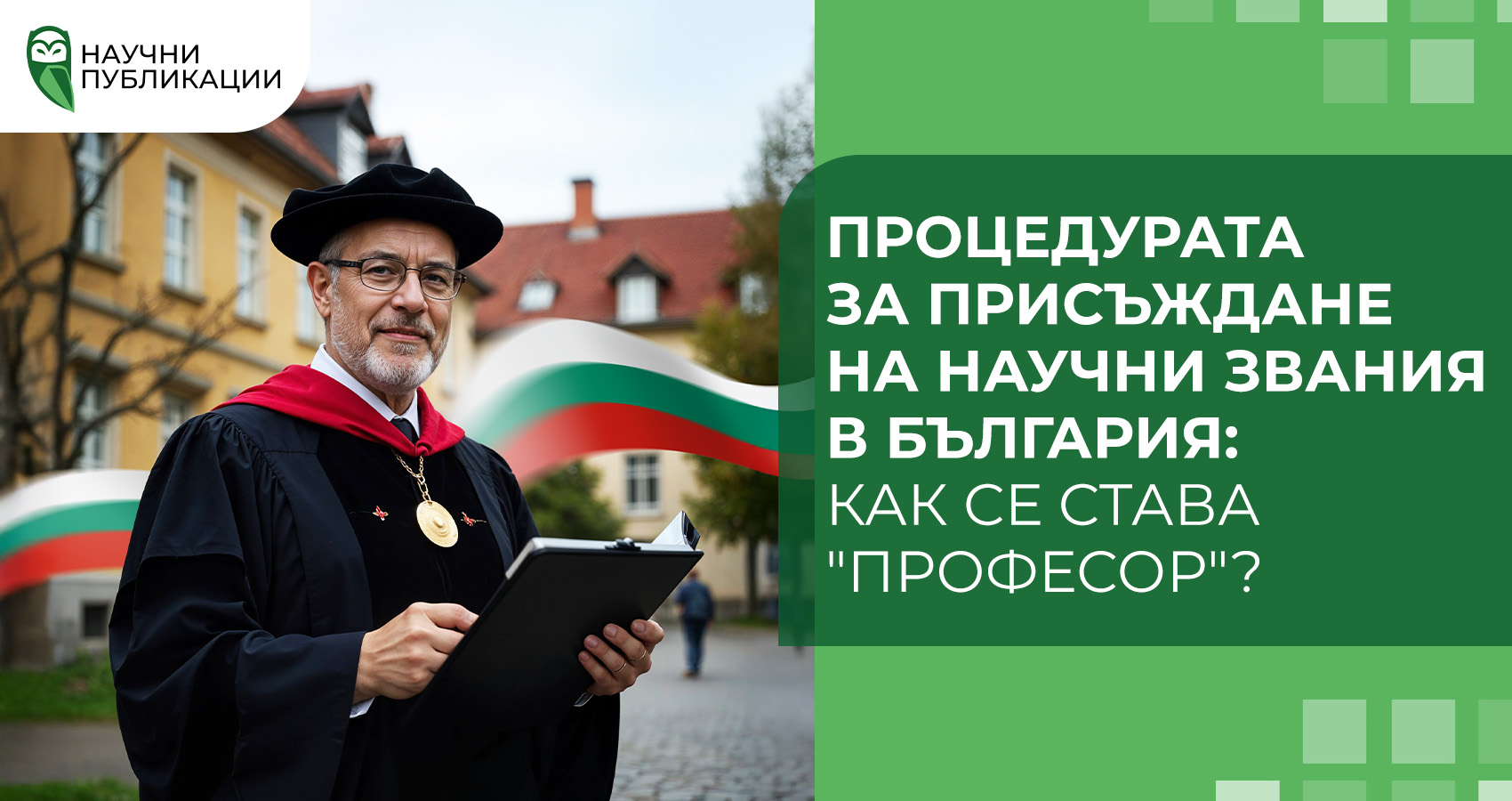 Процедурата за присъждане на научни звания в България: как се става "професор"?