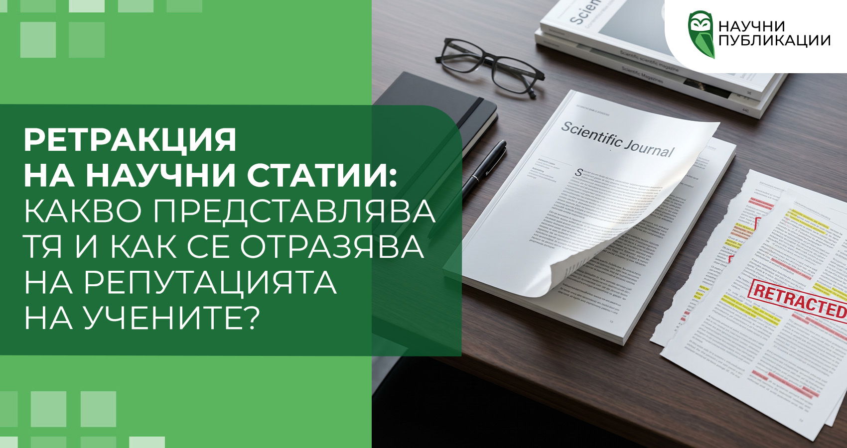 Ретракция на научни статии: какво представлява тя и как се отразява на репутацията на учените?
