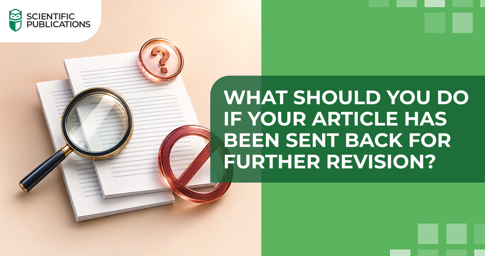 What should you do if your article has been sent back for further revision?