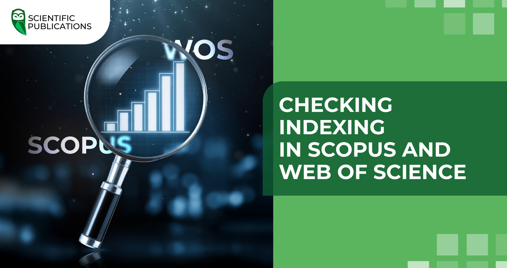 Checking indexing in Scopus and Web of Science