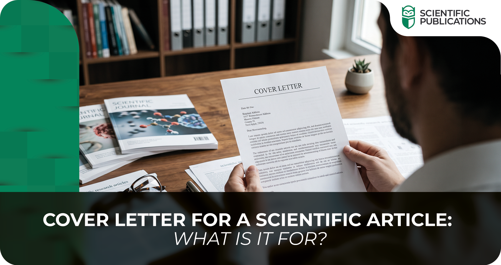 Cover letter for a scientific article: what is it for?