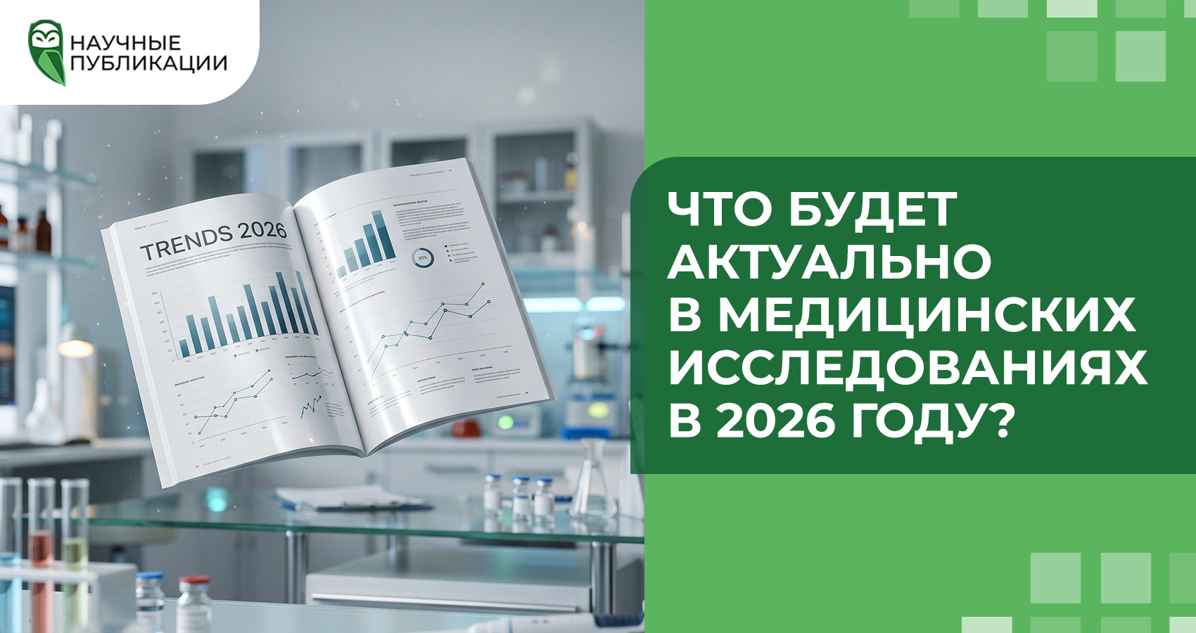Что будет актуально в медицинских исследованиях в 2026 году?