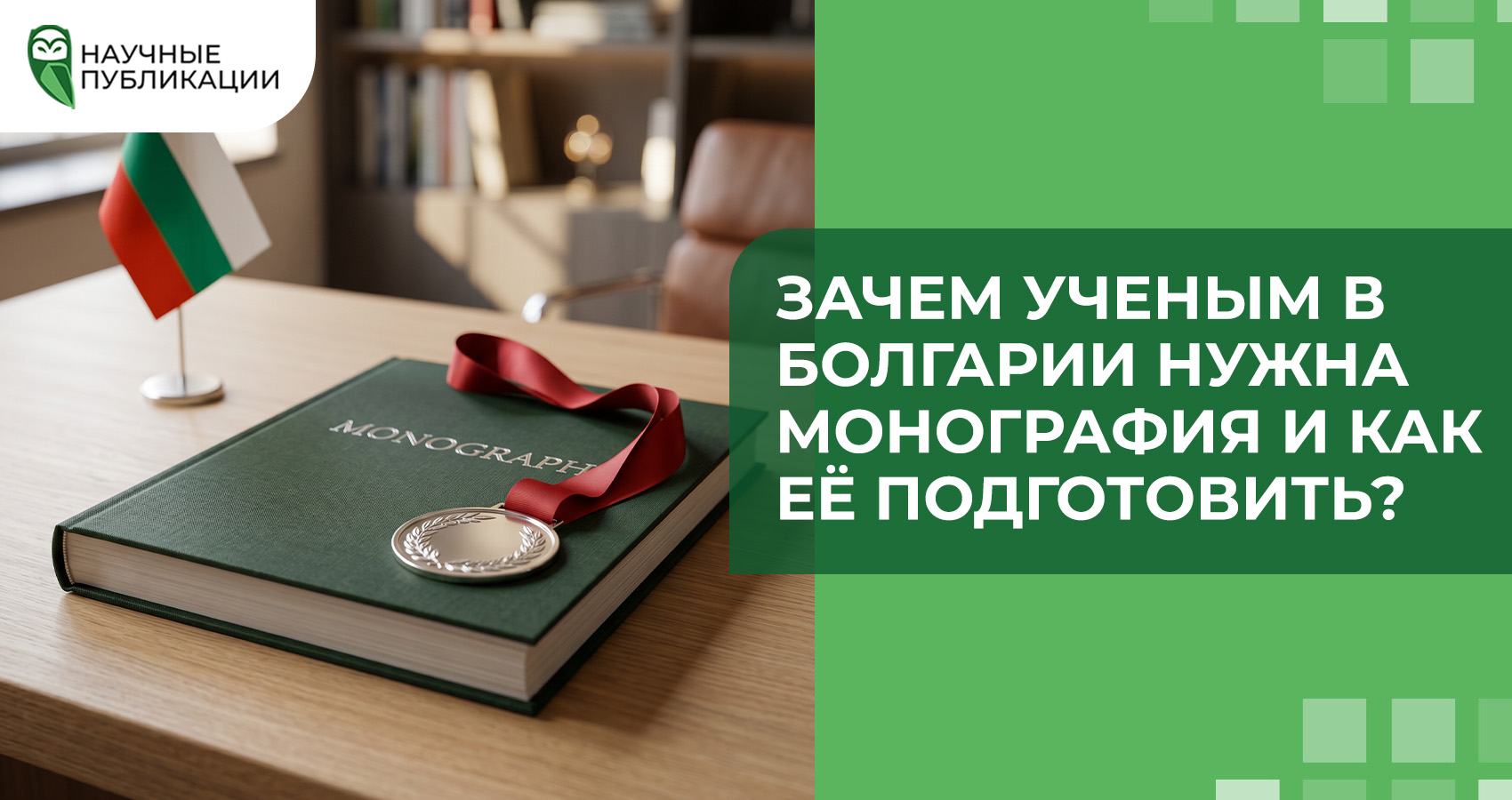 Зачем ученым в Болгарии нужна монография и как её подготовить?