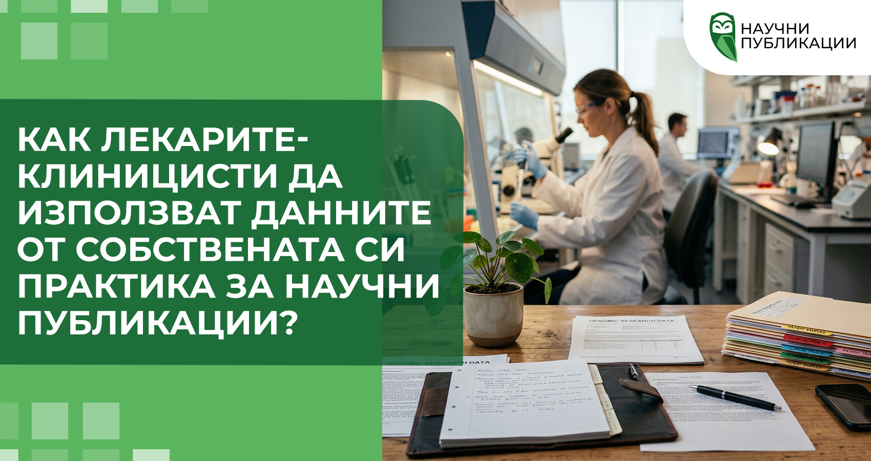 Как лекарите-клиницисти да използват данните от собствената си практика за научни публикации?
