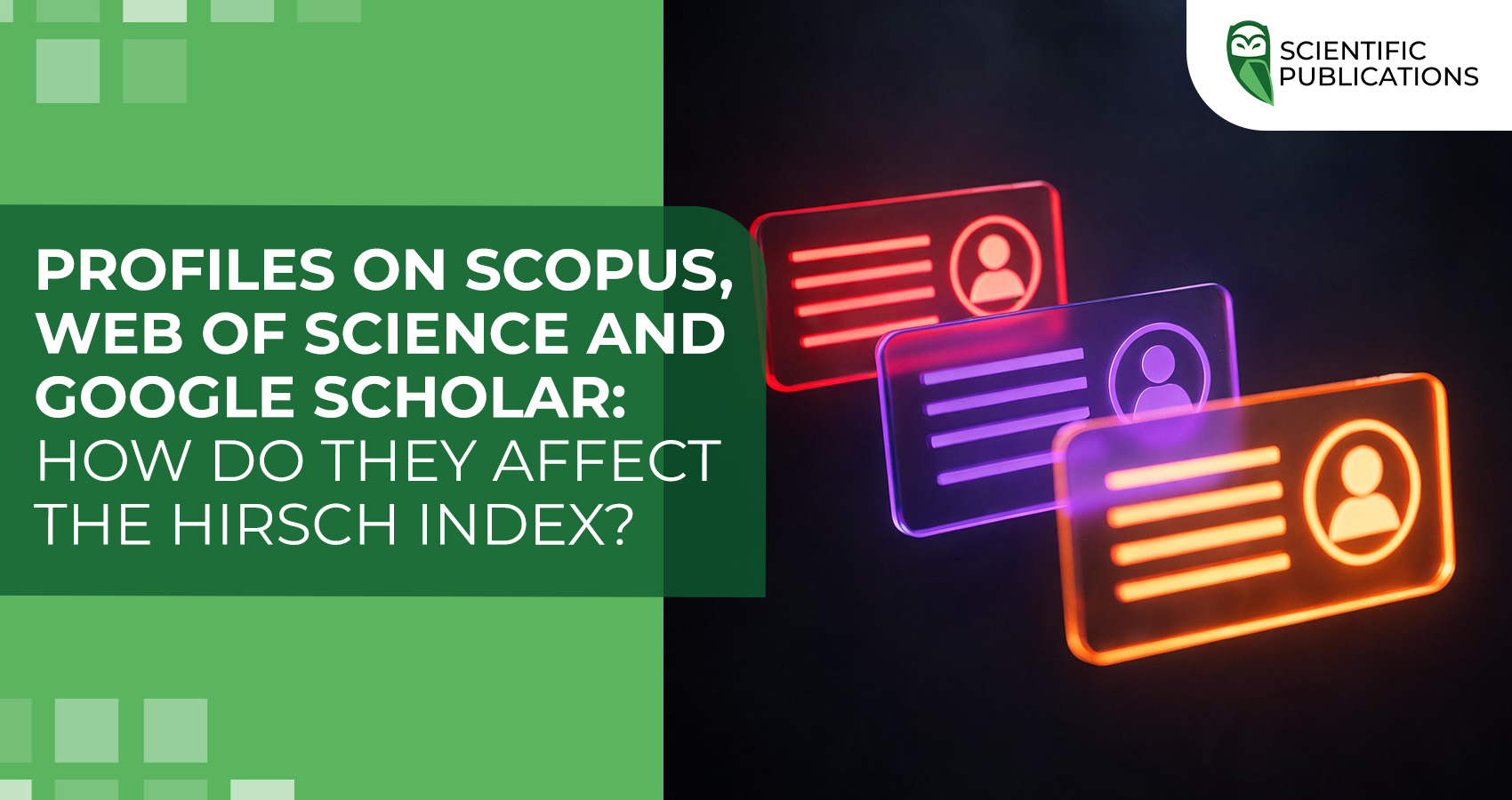 Profiles on Scopus, Web of Science and Google Scholar: how do they affect the Hirsch index?