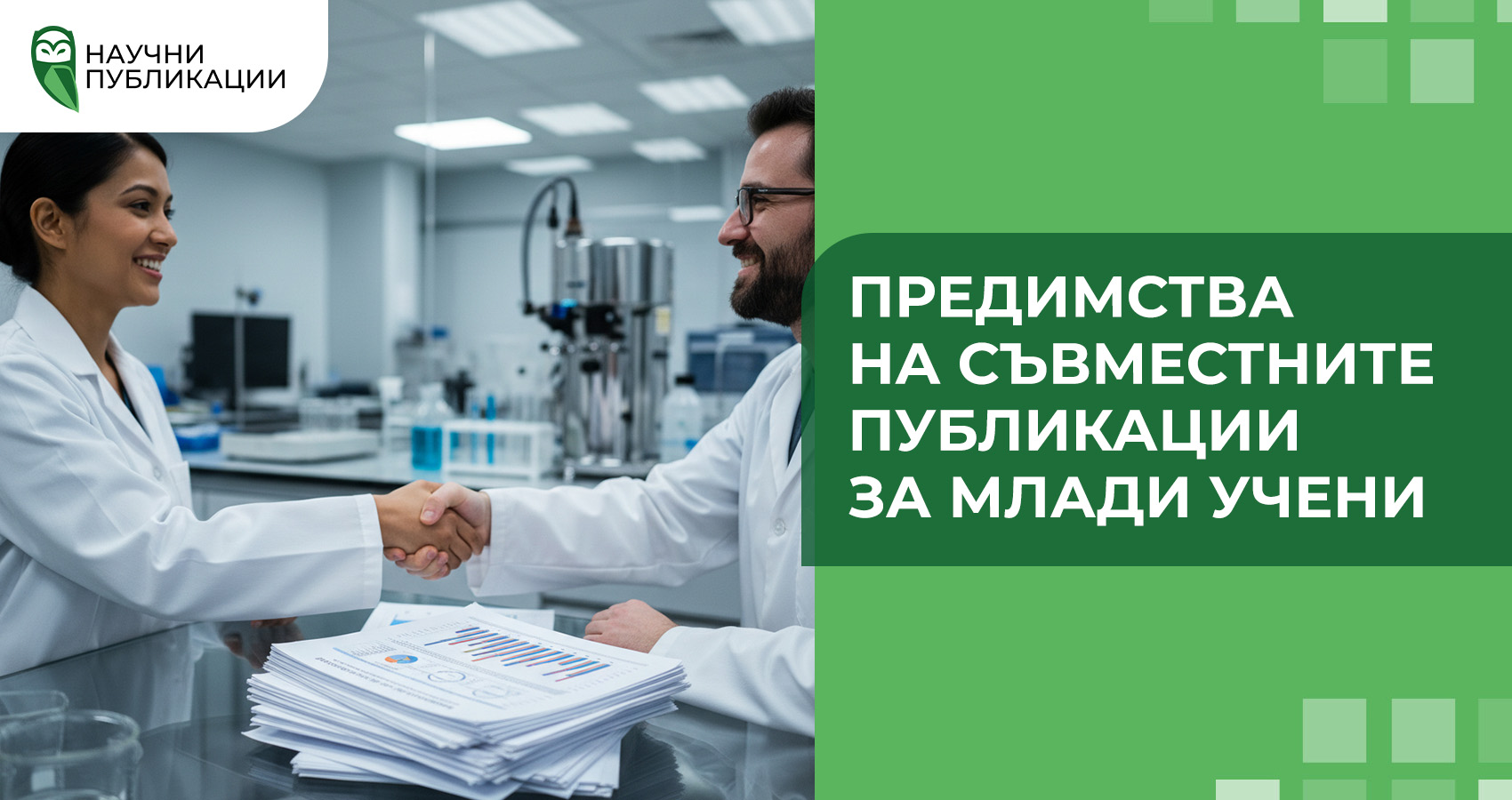 Предимства на съвместните публикации за млади учени