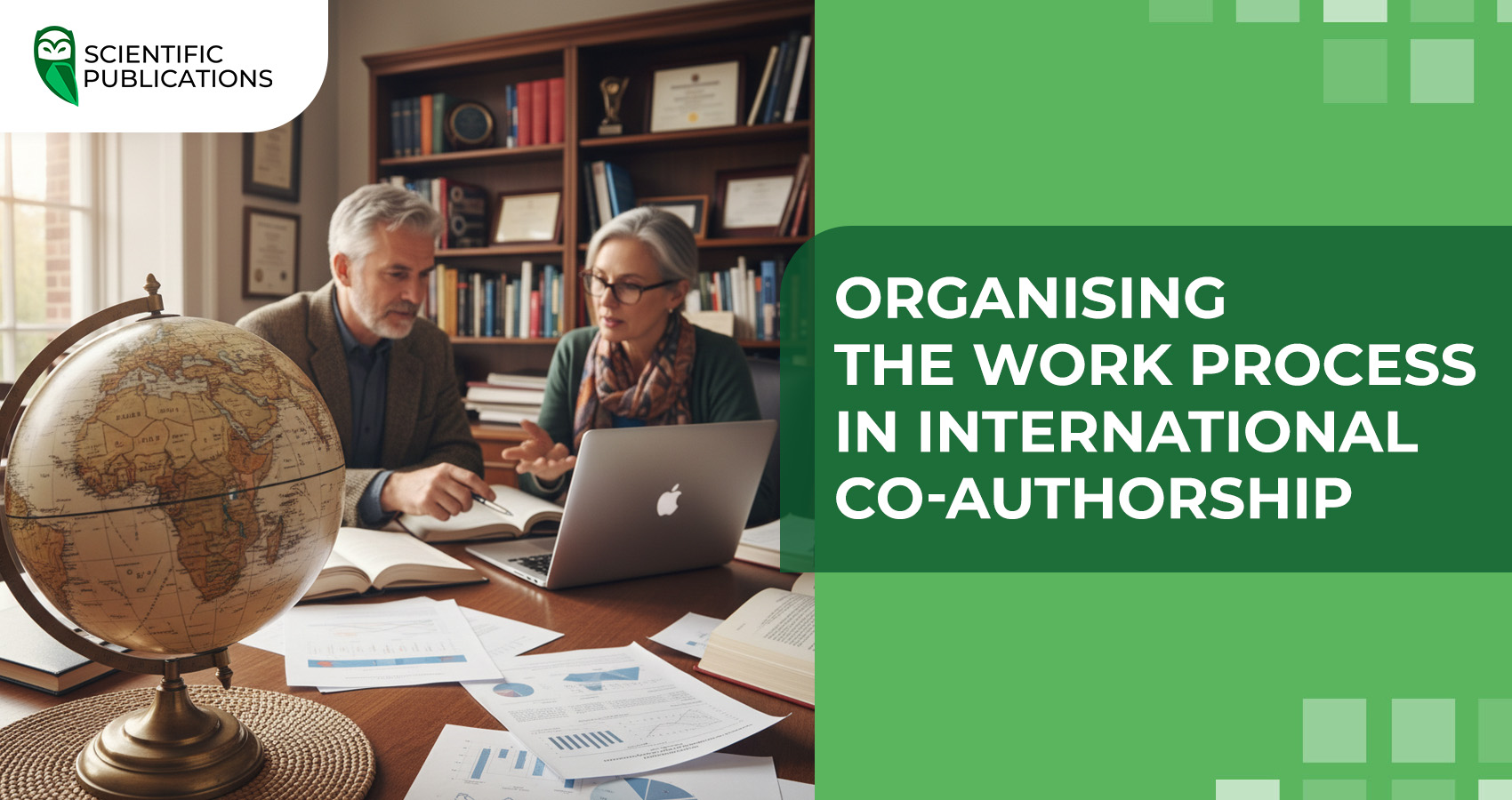 Organising the work process in international co-authorship
