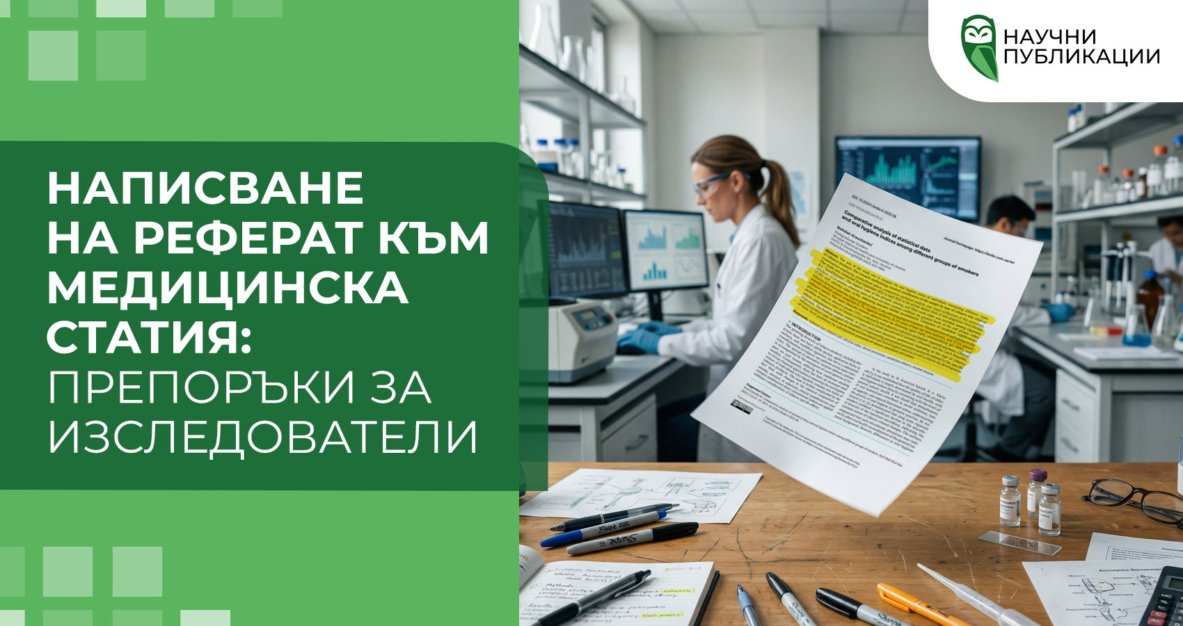 Написване на реферат към медицинска статия: препоръки за изследователи